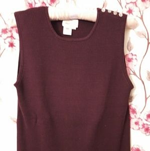 3/$15 Coldwater Creek sleeveless Jersey